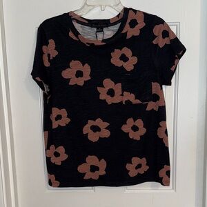 Sanctuary Floral Short Sleeve Top
